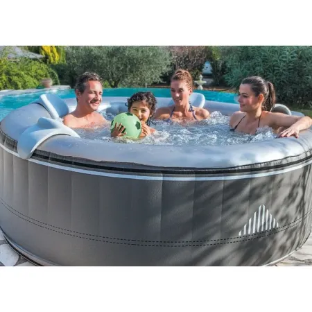 Spa Netspa Malibú Gris 6 Personas 204x70 cm SP-MBU165B