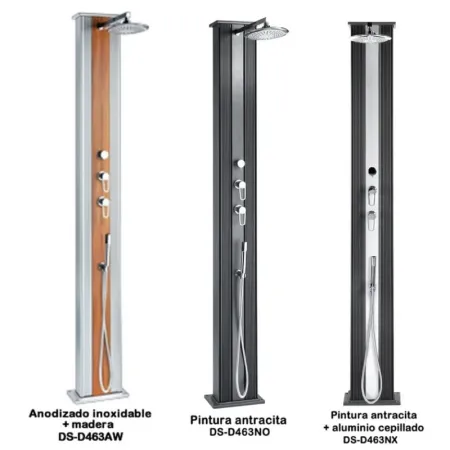 Ducha Solar Híbrida Dada Straight