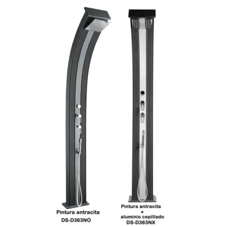 Ducha Solar Híbrida Dada Curve