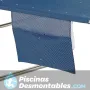 Cama regulable extra ancha de aluminio
