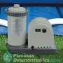 Depuradora de Cartucho Intex Krystal Clear 5678 L/H 28636