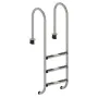 Escalera Muro para piscinas enterradas de 3 peldaños Gre 4027316
