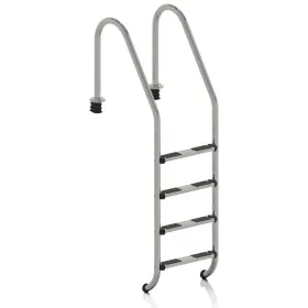 Escalera Standard para piscinas enterradas de 4 peldaños Gre 4027216