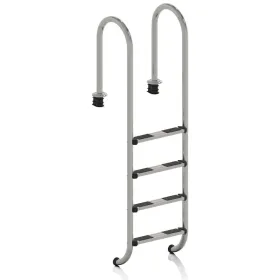 Escalera Muro para piscinas enterradas de 4 peldaños Gre 4027416