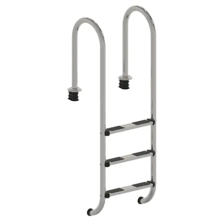 Escalera Muro para piscinas enterradas de 3 peldaños Gre 4027316