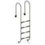 Escalera Muro para piscinas enterradas de 4 peldaños Gre 4027416