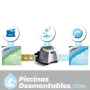 Sistema de Cloracion Salina Krystal Clear Intex hasta 26,5 m3 26668
