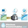 Sistema de Cloracion Salina Krystal Clear Intex hasta 56,8 m3 26670