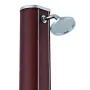 Ducha Solar Redonda 32 l Aspecto Madera Gre DSALR32W