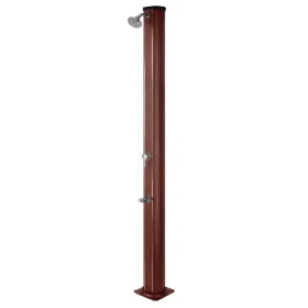 Ducha Solar Redonda Partida 9 l PVC Oscuro Gre AR1009