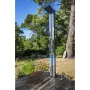 Ducha Solar Aluminio Luxe 38 l con Lavapiés y Sprayers Gre DSALP38