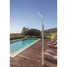 Ducha Solar 35 l PVC Frontal Silver Gre DSPS35