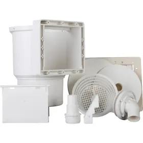 Skimmer Piscina Elevada y Boquilla de Impulsion Blanco Gre AR100 Skimmer Piscina Elevada y Boquilla de Impulsion Blanco Gre AR100