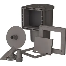 Skimmer y Boquilla de Impulsión Gris Gre AR100G Skimmer y Boquilla de Impulsión Gris Gre AR100G