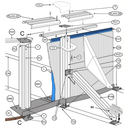 Skimmer Intex Deluxe 28000