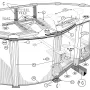 Repuestos Piscinas Ovaladas Blancas con Sistema Omegas de 132 cm