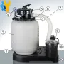 Despiece del Filtro de Arena Gre FA6030