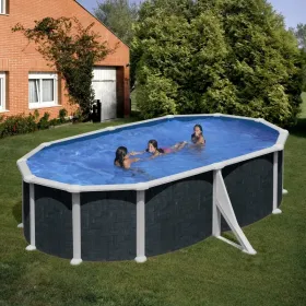 Piscina Gre Rattan 500x350x132 KITPROV518NRT