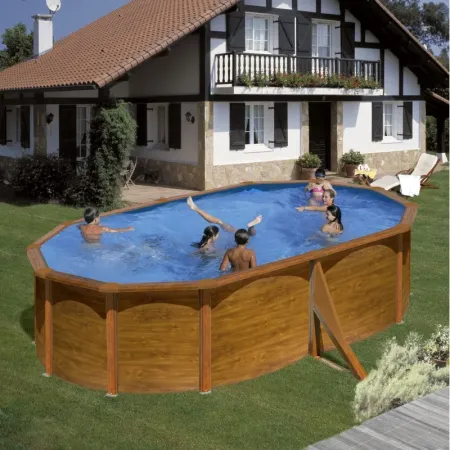 Piscina StarPool Imitación Madera 500x350x120 P510W