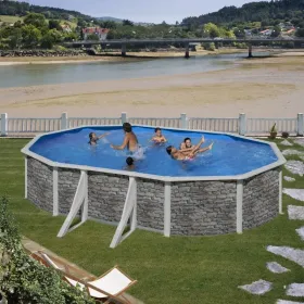 Piscina Gre Cerdeña 730x375x120 KIT730PO
