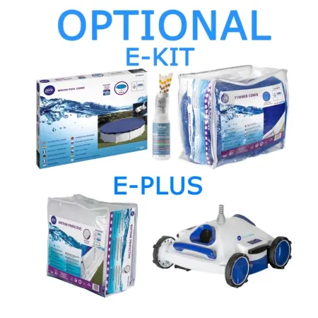 Skimmer Piscina Elevada y Boquilla de Impulsion Blanco Gre AR100