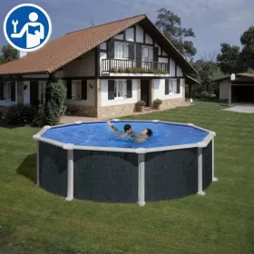 Repuestos Piscinas Redondas Imitación Rattán de 132 cm