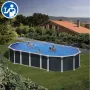 Repuestos Piscinas Ovaladas Imitación Rattán con Sistema Omegas de 132 cm