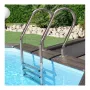 Escalera Inoxidable para piscina de madera Gre 126673