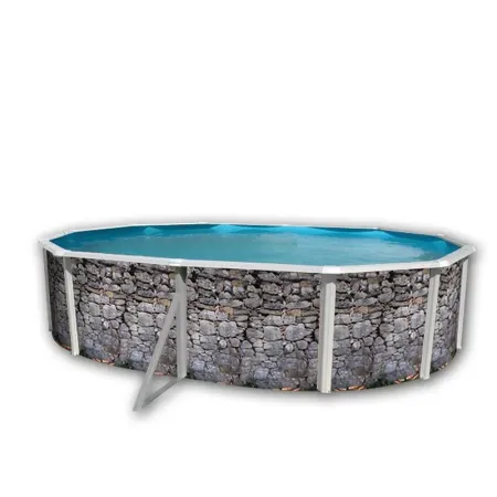 Piscina Toi Decoradas Silver Luna 550x366x120 N102