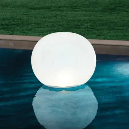 Globo Flotante Luz Led 6 Colores Intex 89x79 cm 68695