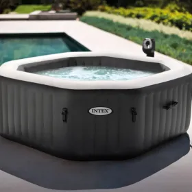 Purespa Octogonal Deluxe Burbujas y Jets de Intex 28454EX