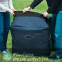 Purespa Octogonal Deluxe Burbujas y Jets Negro Intex 28456