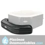 Banco Hinchable Purespa Octogonal Cafe 211x66x34 28510