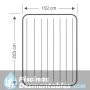 Cama de Aire Dura-Beam Standard con Bomba 152x203x30 cm Intex 64118NP