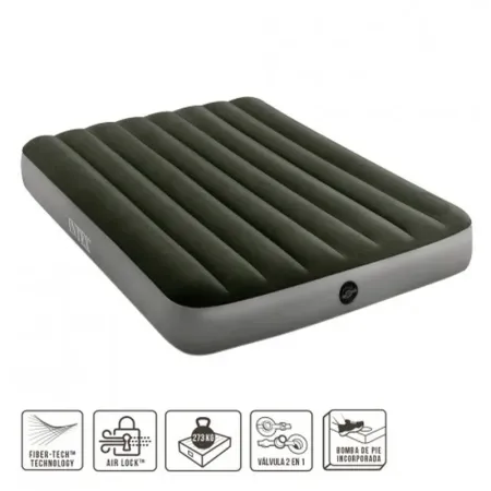 Cama Aire Full Dura Beam Downy 137X191X25 cm Intex 64762