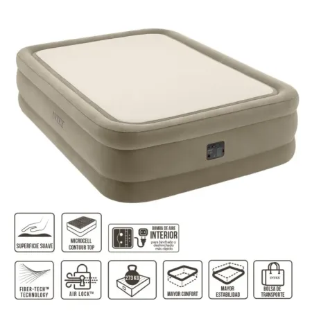 Cama Aire Queen Premaire Thermalux 152x203x51 cm Intex 64478NP