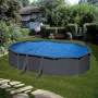 Piscina Gre Antracita 610x375x120 KIT610GY