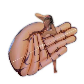 Hinchable Gigante Toi Mano XL 240x152 7002