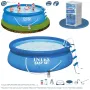 Piscina Intex Easy Set 457x107 cm con Depuradora y Escalera 56409