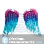 Colchoneta Gigante Alas de Ángel con Asas 251x160 cm Intex 58786EU