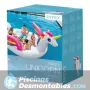 Hinchable Gigante Isla Unicornio Party 503x335x173 cm Intex 57266EU