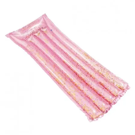 Colchoneta Purpurina Rosa 170x53x15 cm Intex 58720EU