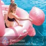 Hinchable Gigante Isla Flamingo Party 422x373x185 cm Intex 57267EU