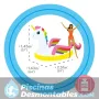 Hinchable Gigante Isla Mega Unicornio 251x163x145 cm Intex 57291EU