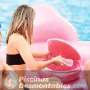 Hinchable Gigante Isla Flamingo Party 422x373x185 cm Intex 57267EU