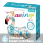 Hinchable Gigante Figura Flamingo Tropical 142x137x97 cm Intex 57559NP