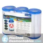 Pack 6 Cartuchos Filtro Intex Tipo A 90217