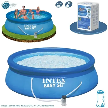 Piscina Intex Easy Set 366x91 cm con Depuradora 56932