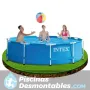Piscina Intex Metal Frame 305x76 cm con Depuradora 56008