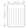 Cama de Aire Dura-Beam Standard Pillow Rest Classic 137x191x25 cm 64148NP